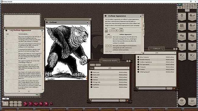 Fantasy Grounds - Monstrous Lair #1 Owlbear Nest (Any Ruleset)