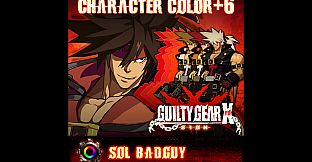 GGXrd Extra Color Palettes - SOL BADGUY