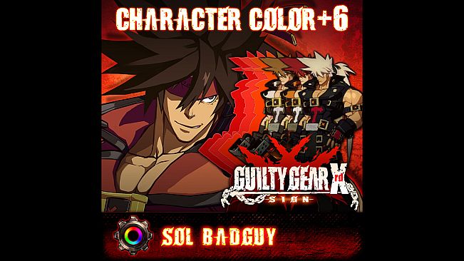 GGXrd Extra Color Palettes - SOL BADGUY