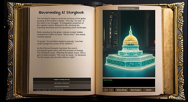 Neverending AI Storybook
