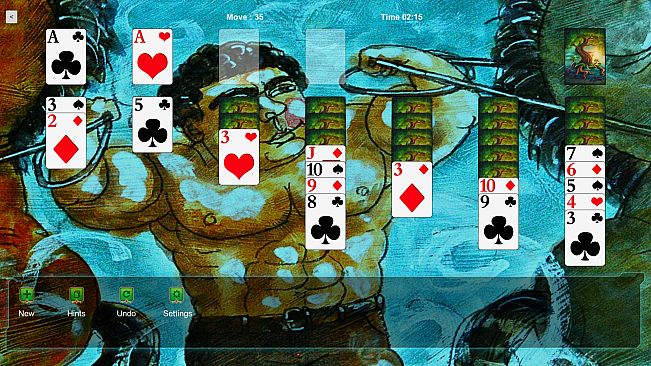 Klondike Solitaire Kings - Strongman