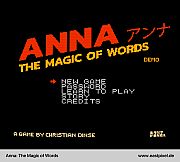 Anna: The Magic of Words