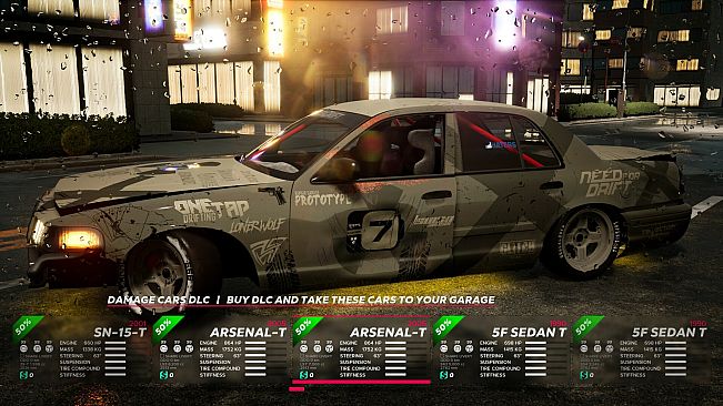 OverDrift Festival - Damage Cars Pack