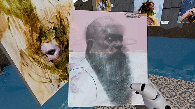 VR-NISSAGE 3 - John Wentz Art Exhibition