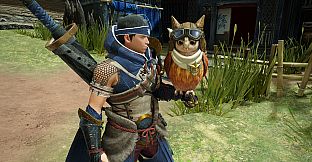 MONSTER HUNTER RISE - "Ace Pilot" Cohoot outfit