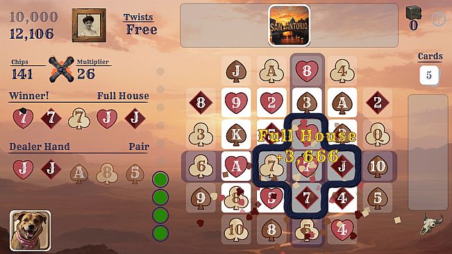 Texas Twist Poker 3 Bandit's Run