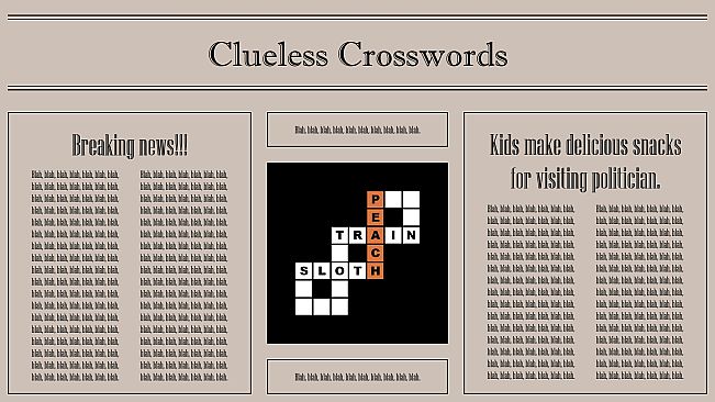 Clueless Crosswords