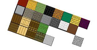 RPG Maker MZ - Pixel Pack 1 Characters - Faces - Tilesets