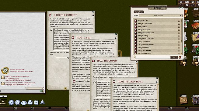 Fantasy Grounds - Outpost (Castles & Crusades)