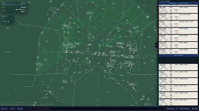 Vectorline: Air Traffic Control Simulator