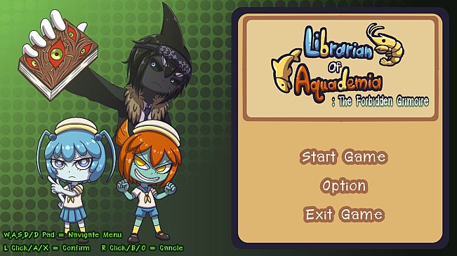 Librarian of Aquademia : The Forbidden Grimoire