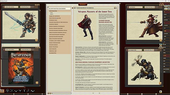 Fantasy Grounds - Pathfinder RPG - Pathfinder Companion: Weapon Master's Handbook