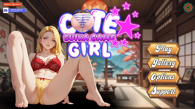 Cute Girl Suika Game - Bouble