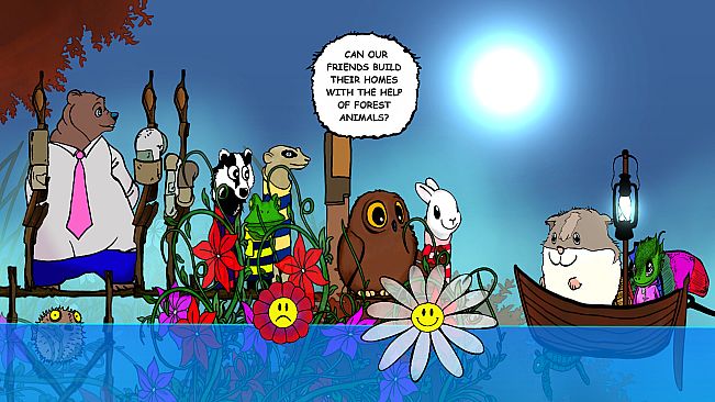 Visual novel for the kids: Lumi And Baby - Hamster And Baby Dragon