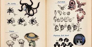 Yomawari: Lost in the Dark - Mini Art Book