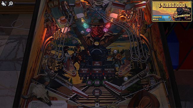 Zaccaria Pinball - Locomotion Deluxe Pinball Table