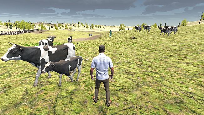 Directly Drink Milk from Cow　【直に牛乳を飲め】