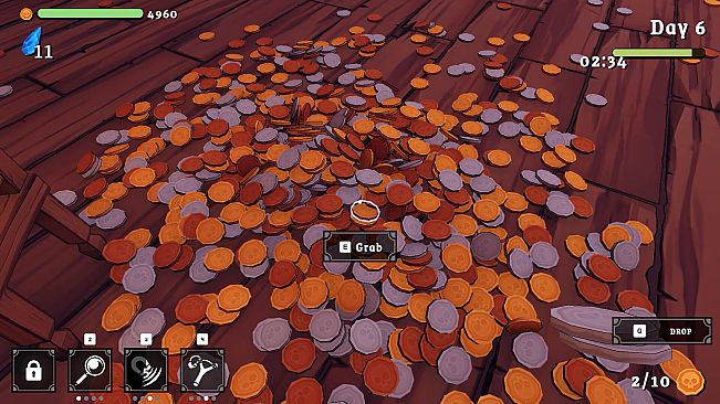 Coins in Place