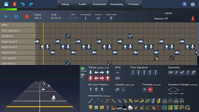 Maestro VR - Level Editor