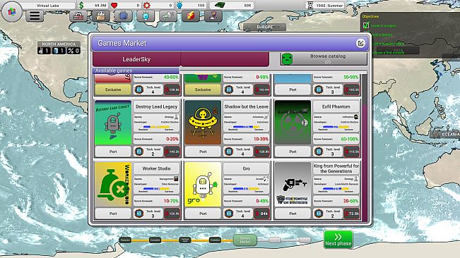 Console War Giant : A Turn-Based Tycoon