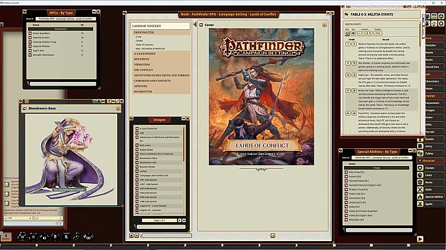 Fantasy Grounds - Pathfinder RPG - Campaign Setting: Lands of Conflict