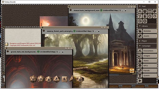 Fantasy Grounds - FG Fantasy Backgrounds