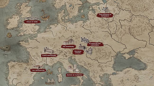 Crusader Kings III Content Creator Pack: Medieval Monuments