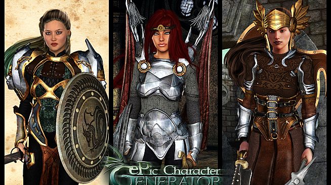 ePic Character Generator - Season #2: Female Warrior