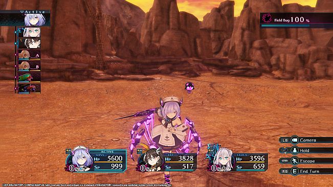 Death end re;Quest Rook's Traveler Set