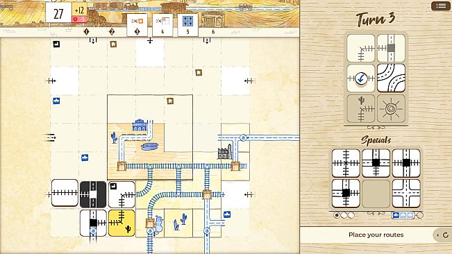 Railroad Ink Challenge – Desert