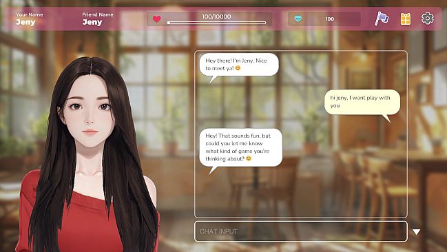 AI Love Chat : virtual romance