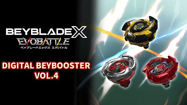 BEYBLADE X EVOBATTLE DIGITAL BEYBOOSTER VOL.4