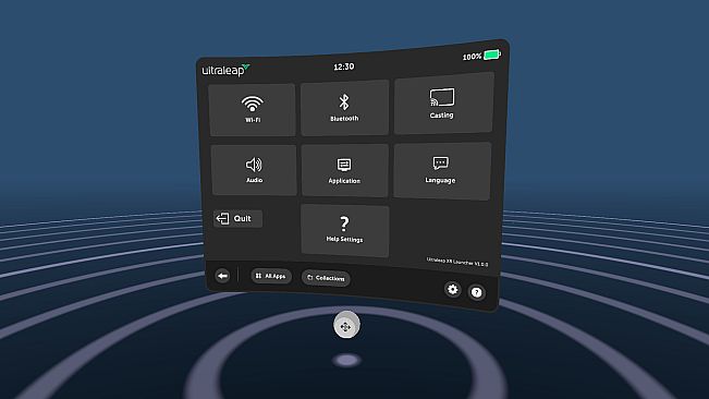 Ultraleap Hyperion - Launcher