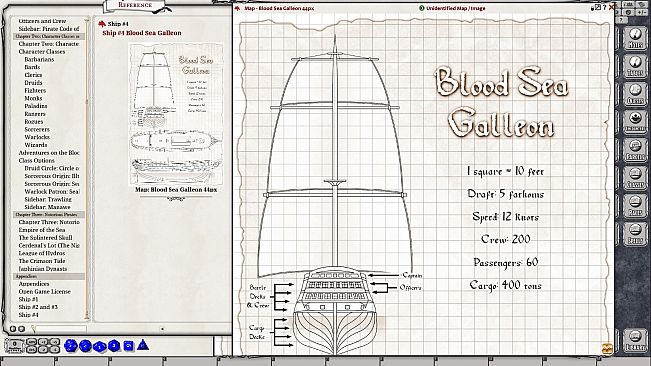 Fantasy Grounds - Blood Sea: the Crimson Abyss
