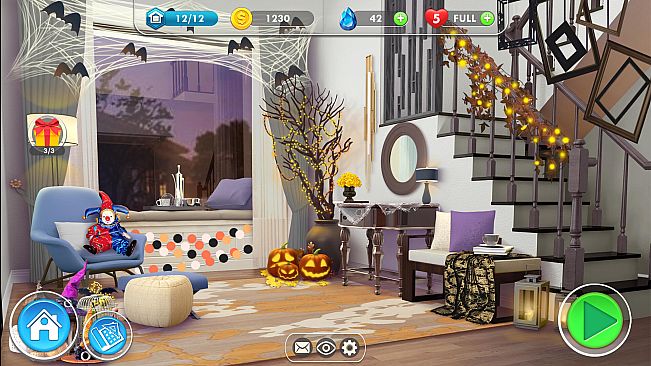 Home Designer Makeover Blast - Halloween
