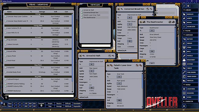 Fantasy Grounds - Traveller - The Fifth Frontier War: The Riverland