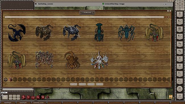 Fantasy Grounds - Devin Night Token Pack 143: Big Nasty Beasts