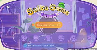 Suika Game Planet Night Chill