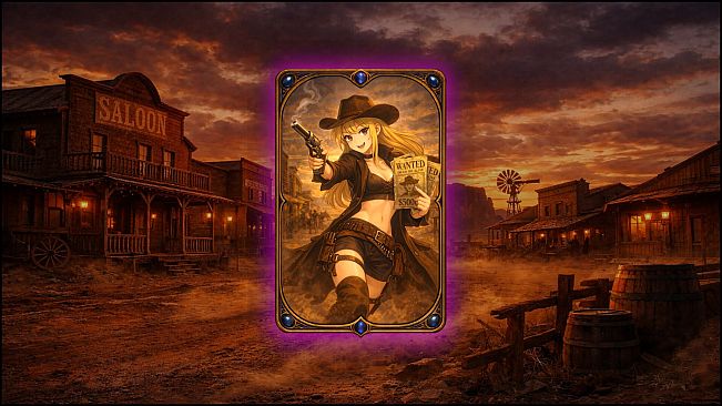 CardIdle: Rise of the Eight - Card Back Skins - Western Frontier