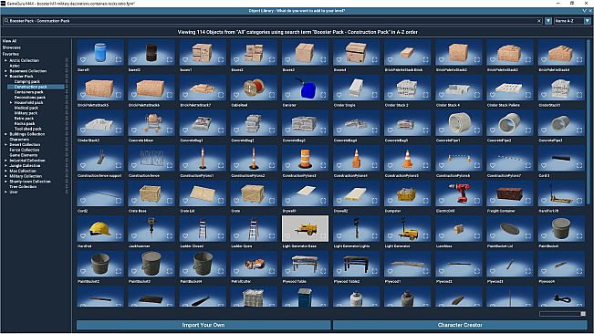 GameGuru MAX 3D Models Booster Pack