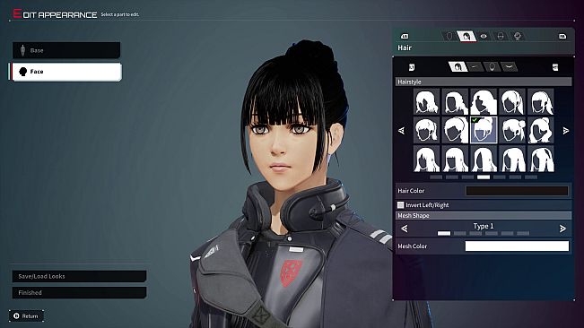 Daemon X Machina: Titanic Scion - Hairstyle Set 1