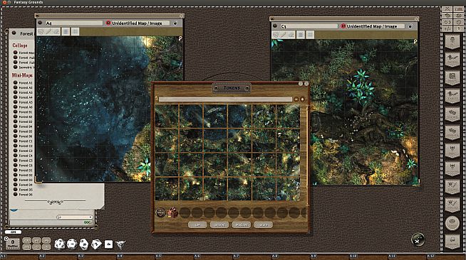 Fantasy Grounds -  Black Scroll Games - Forest of Fallen Giants (Map Pack)