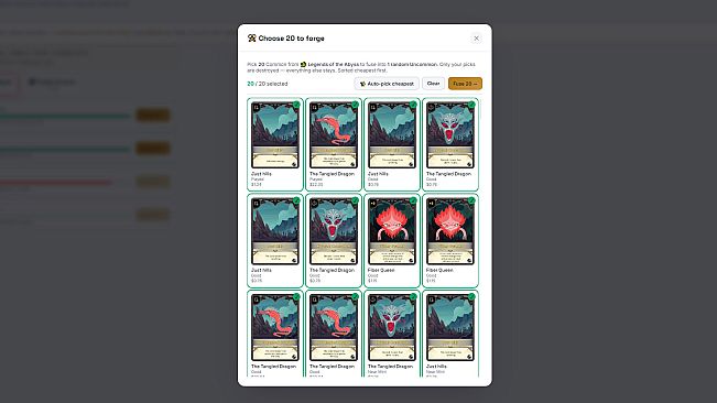 DeckDEX - TCG Live Simulator