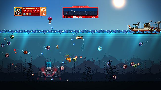 Aqua Kitty - Milk Mine Defender