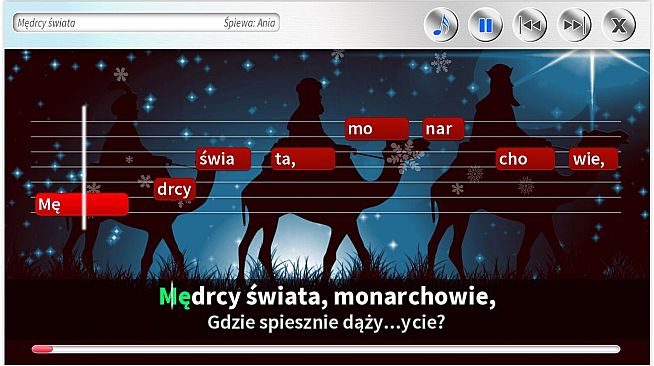Zabawa Karaoke - kolędy