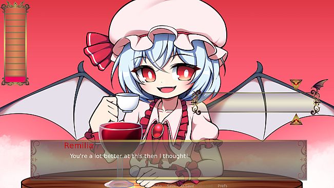 Save Me, Sakuya-san!: Remilia Scarlet's Coin And Glass Game.