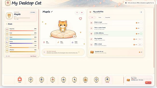 My Desktop Cat