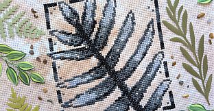 Aster Pebble and the Case of Bad Bureaucracy - Cross Stitch Zine