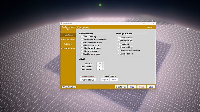 RPG Developer Bakin Crafting System