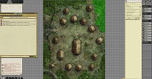 Fantasy Grounds - Pathfinder RPG - Pathfinder Flip-Mat - Forbidden Jungle